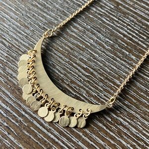 Gold Anthropologie Necklace